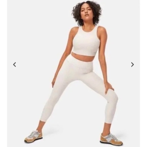 Outdoor Voices Oatmeal Leggings - Picture 3 of 7